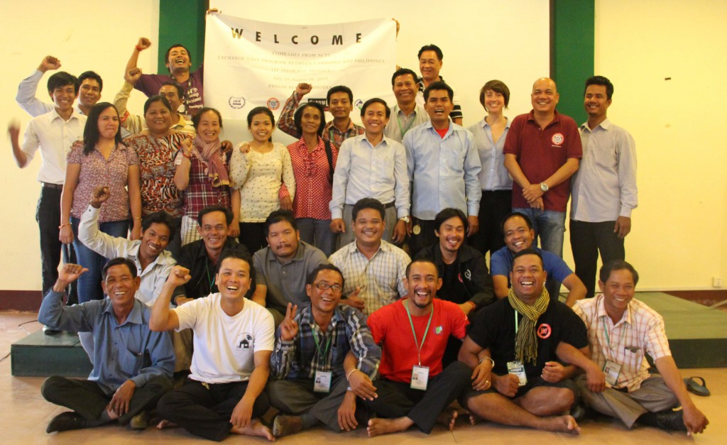 Group photo from the Organising & Negotiation Workshop