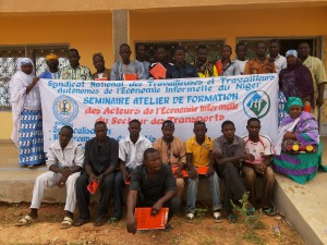 Workshop participants in Maradi