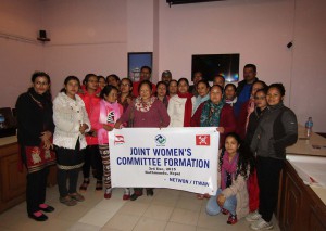 Members of the ITWAN-NETWON Joint Women's Committee